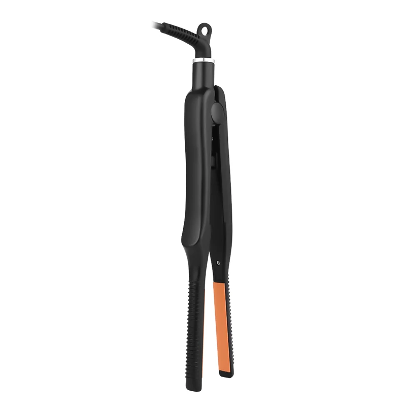 2 In 1 Electirc Hair Iron Ceramic Hair Straightener Temperature Adjustment Flat Iron Straightening Curler Men Hair Styling Tool
