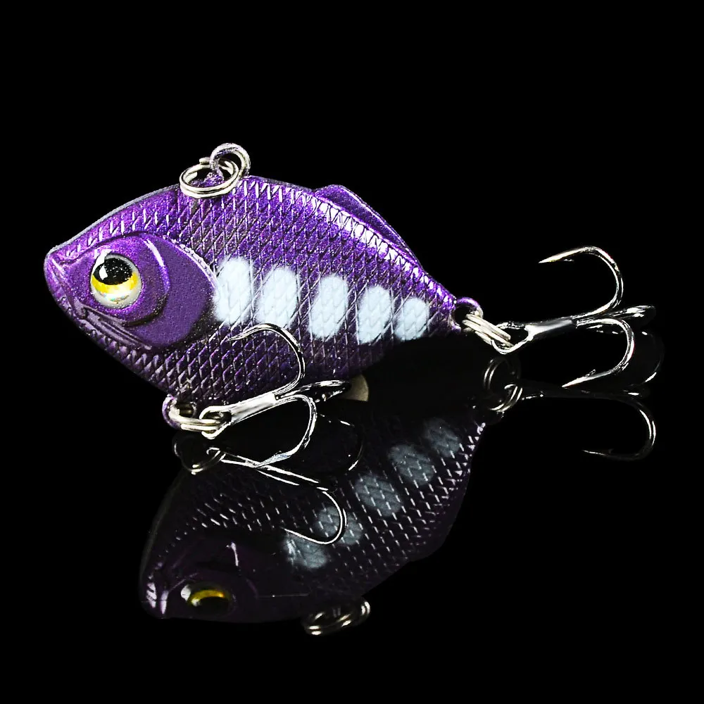 

20221 New 4.5cm/8.5g VIB Fishing Lure Plastic Hard Bait Wobbler Crankbait Isca Artificial Perch Tilapia Full Swimming Layer Luya