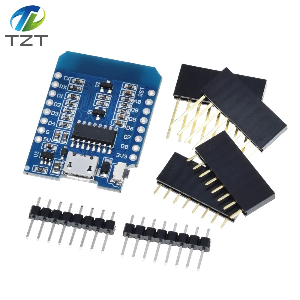 Умная электроника D1 mini Mini NodeMcu 4M bytes Lua WIFI Интернет вещей макетная плата на основе