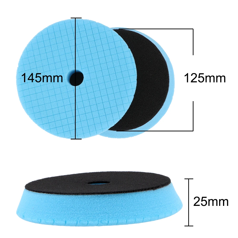 

Sponge Foam Pads Car Polishing Kit 6 Inch Car Polish Buffing Pad Waxing Sponge Abrasive Disc 5Pieces/set