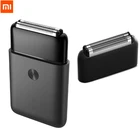 Портативная электробритва XIAOMI MIJIA, умный мини-триммер для влажного и сухого бритья бороды, водонепроницаемая IPX7 головка с возвратно-поступательным движением