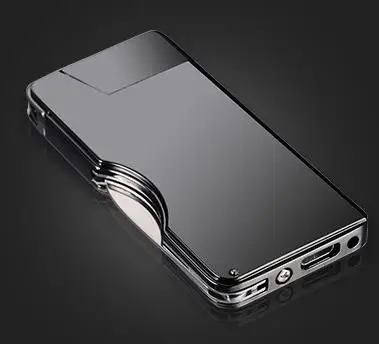 Ветрозащитная Электронная зажигалка для сигарет военный ультра-тонкий