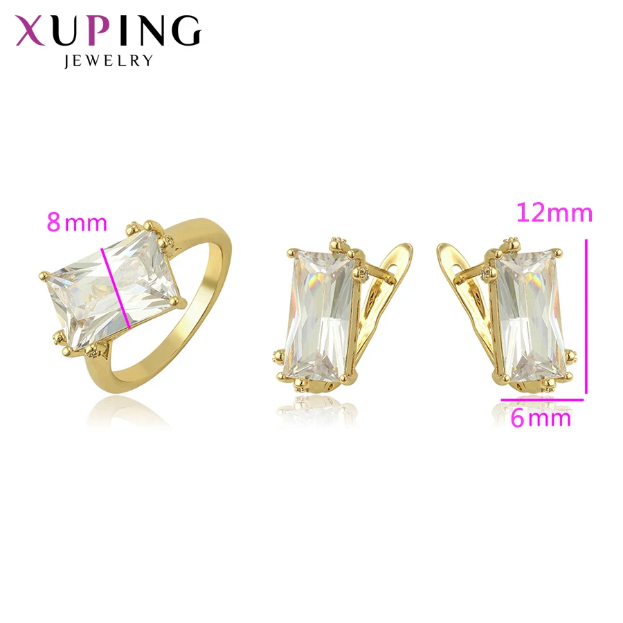 

Xuping, модные ювелирные изделия, романтический женский ювелирный набор на годовщину, подарки 65239