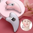 IDestone гуаша выскабливание массажер для лица светодиодный светильник микротоковая омоложения кожи Электрический массаж тела лифтинг лица для похудения