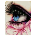 Набор для алмазной вышивки Стразы, картина с изображением круглыхквадратных страз сделай сам, для рисования по номерам, с красивыми глазами