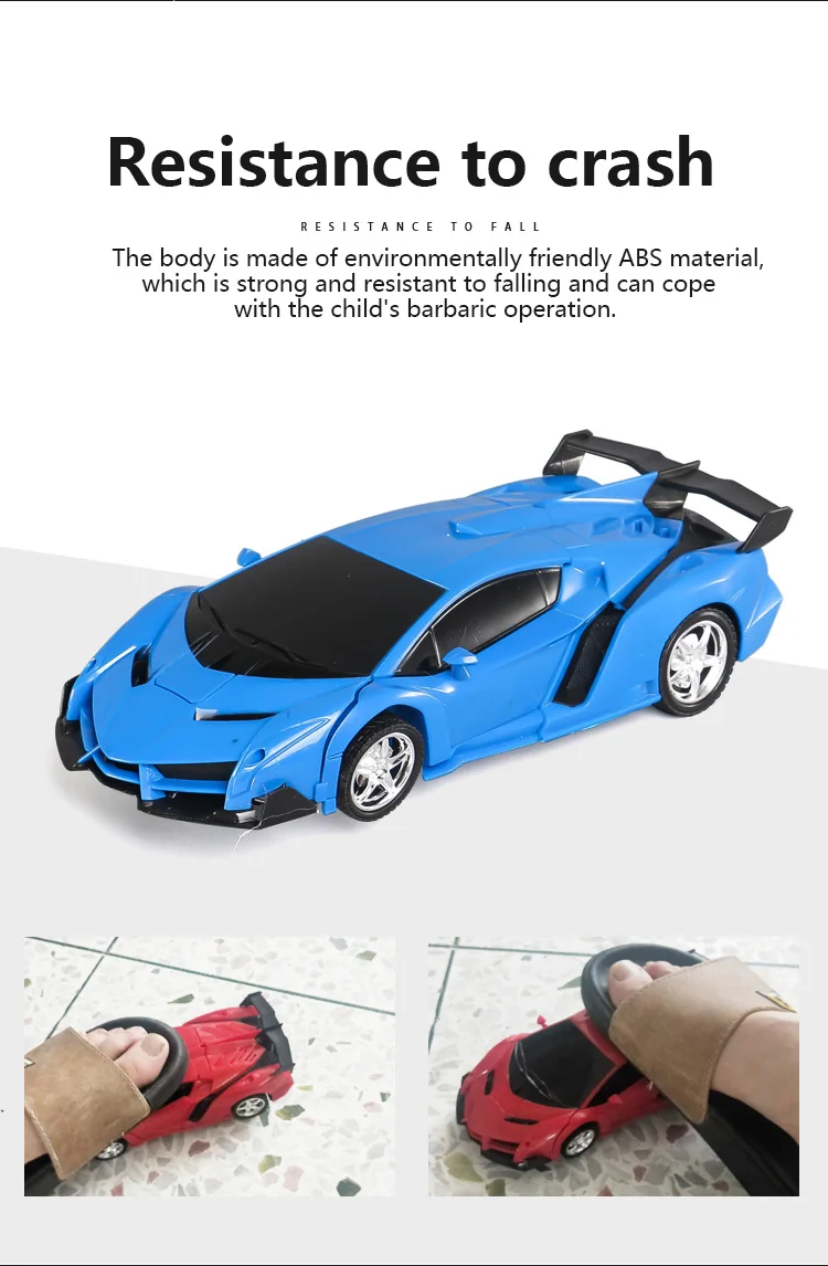 Трансформатор Rc 2 в 1 автомобиль вождение спортивные автомобили трансформация