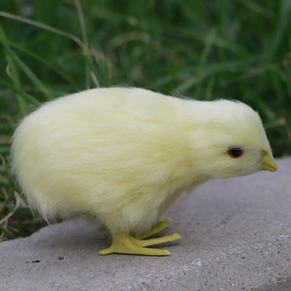 Имитация плюшевый цыпленок игрушка животное кукла Дети обучающая статическая