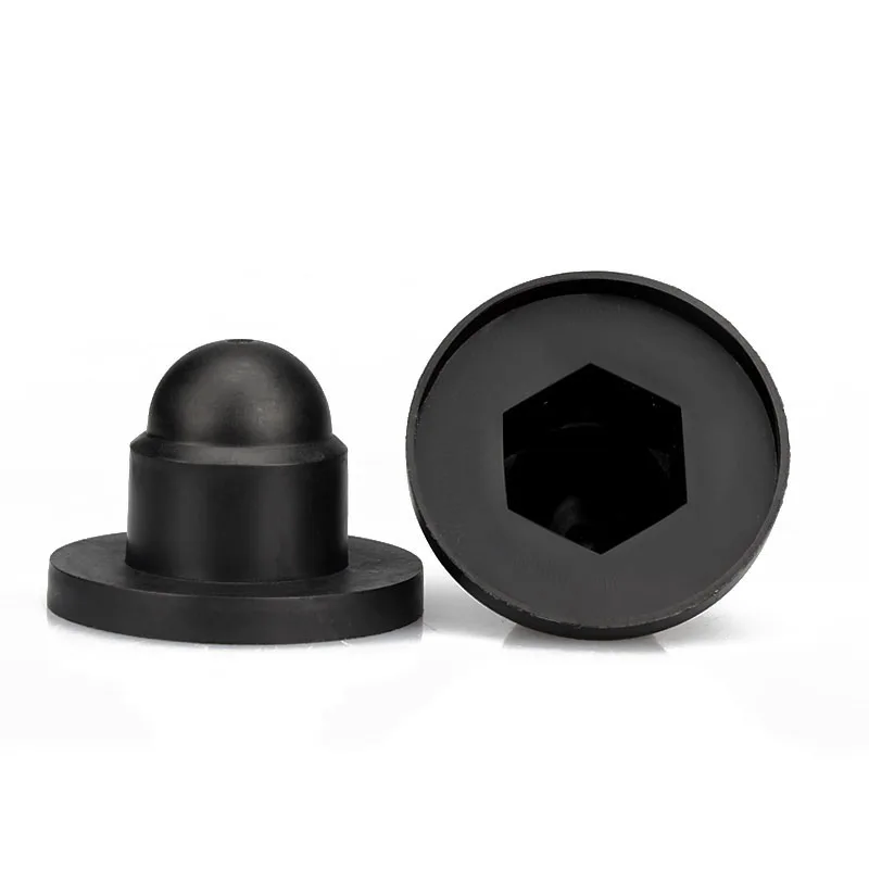 

Black Hexagon Nut Bolt Protective Cap Plastic Decorative Protective Cap Nut Cap Screw Cap Protective Sleeve Screw Cap M8 M10 M12