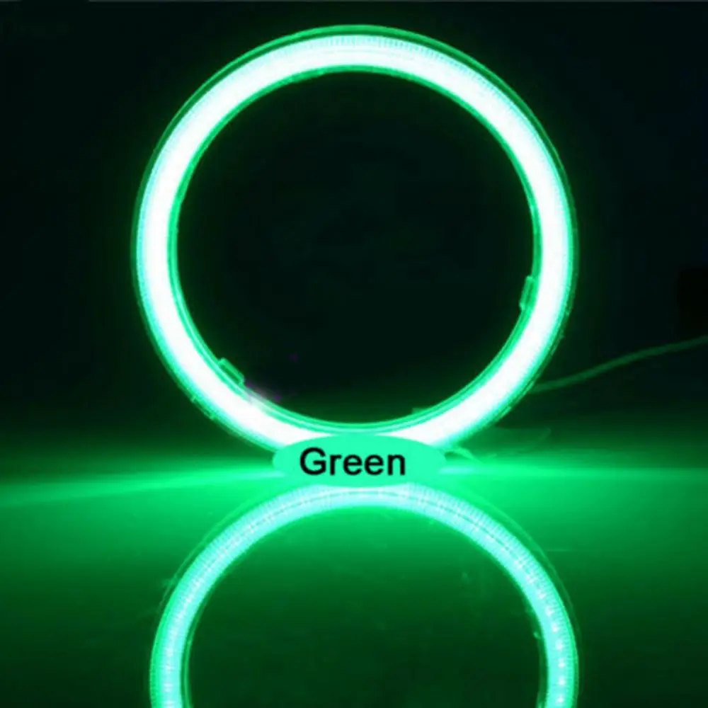 Автомобильный Универсальный COB светодиодный кольцевой светильник Angel-Eye 60-120 мм