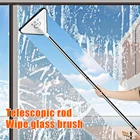 Швабра треугольная для мытья окон, 360 градусов, с длинной ручкой