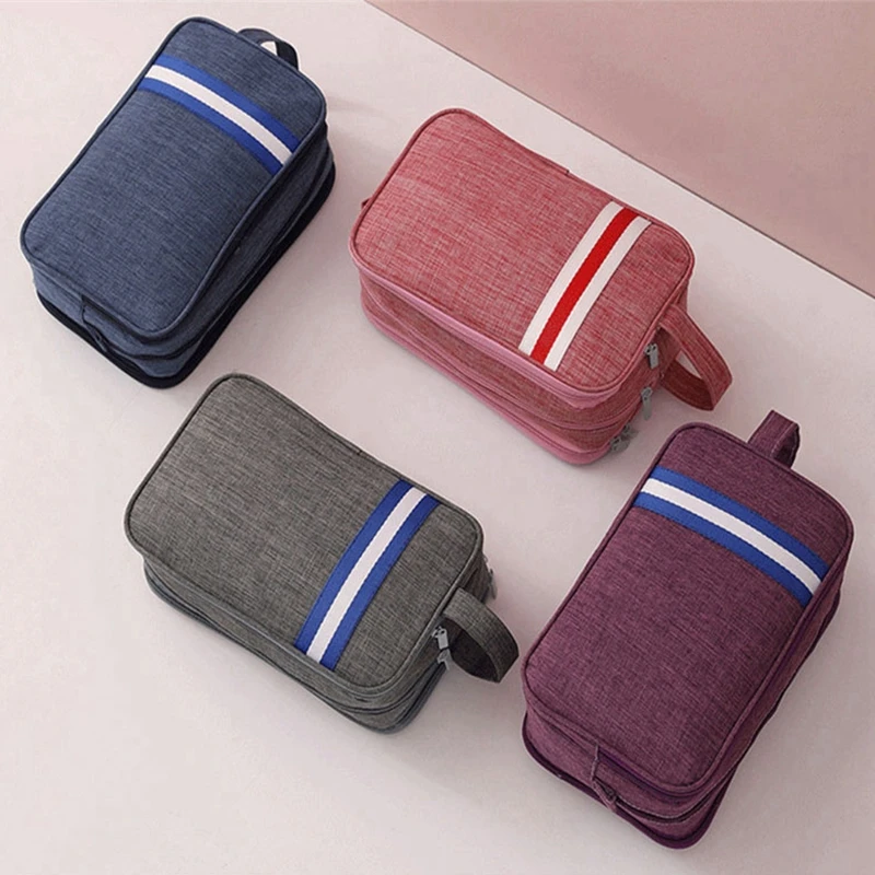 

High quality Multifunction Cosmetic Bag Women Toiletries Organizer Makeup Bags Waterproof Female Storage Make up Cases
