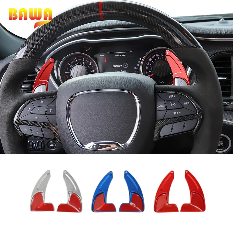 BAWA салона подрулевой механизм переключения передач аксессуары для Dodge Challenger Charger