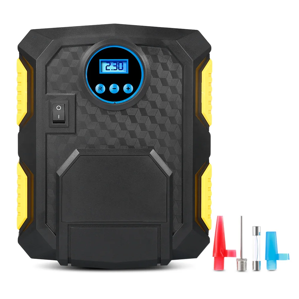 Воздушный компрессор 12V Портативный автомобильный воздушный насос 150 фунтов/кв.