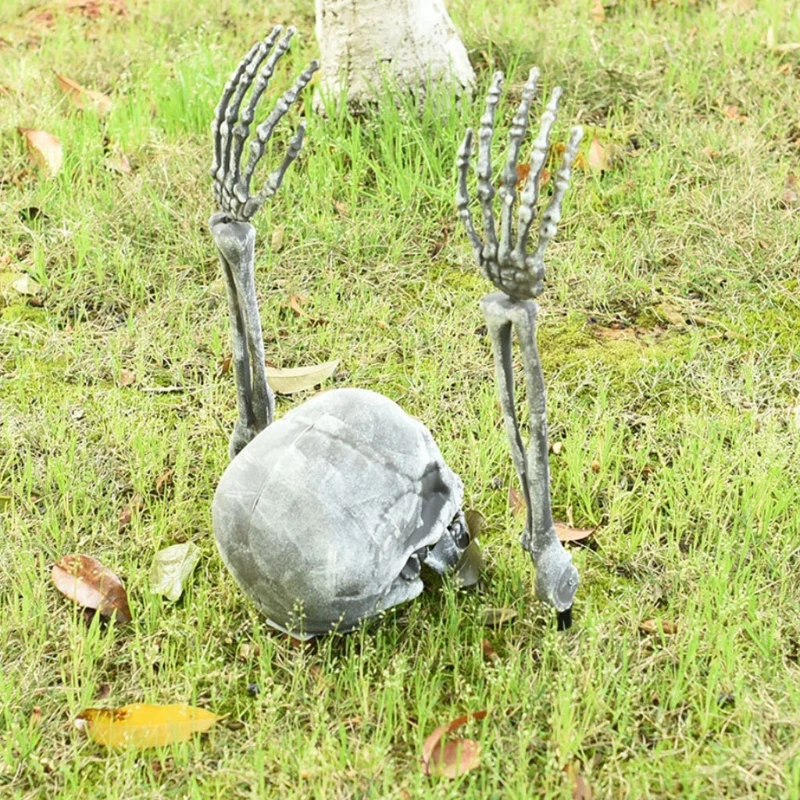 

Halloween Decoration Skull Skeleton Tombstone Ghost Haunted House Horror Decor unique toys