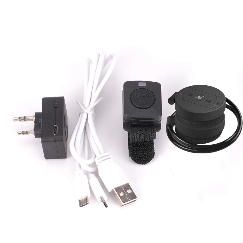 Walkie Talkie Bicycle Helmet Bluetooth Headset Sports Ski Wireless Cycling BT Earphone For TYT Hytera Motorola Baofeng Kenwood