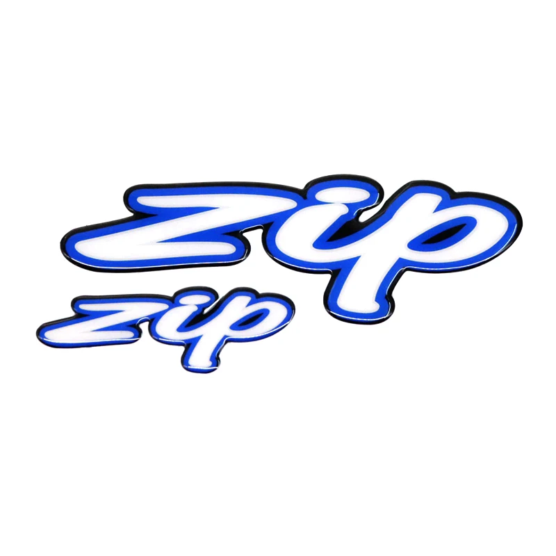 Для скутеров Piaggio Zip 2T 4T 125 SP 50 100 50cc: 3D водонепроницаемая наклейка на корпус, защита декоративного обшивки, эмблема логотипа.