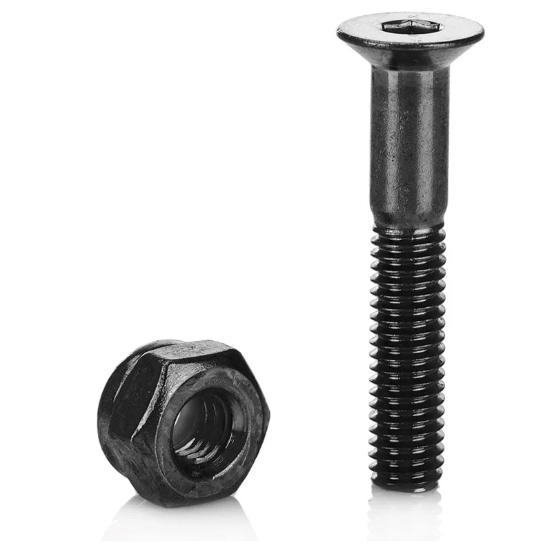 

16 Set 1 Inch Skateboard Mounting Hardware Screws Bolts Skateboard Hardware Screws Skateboard Parts