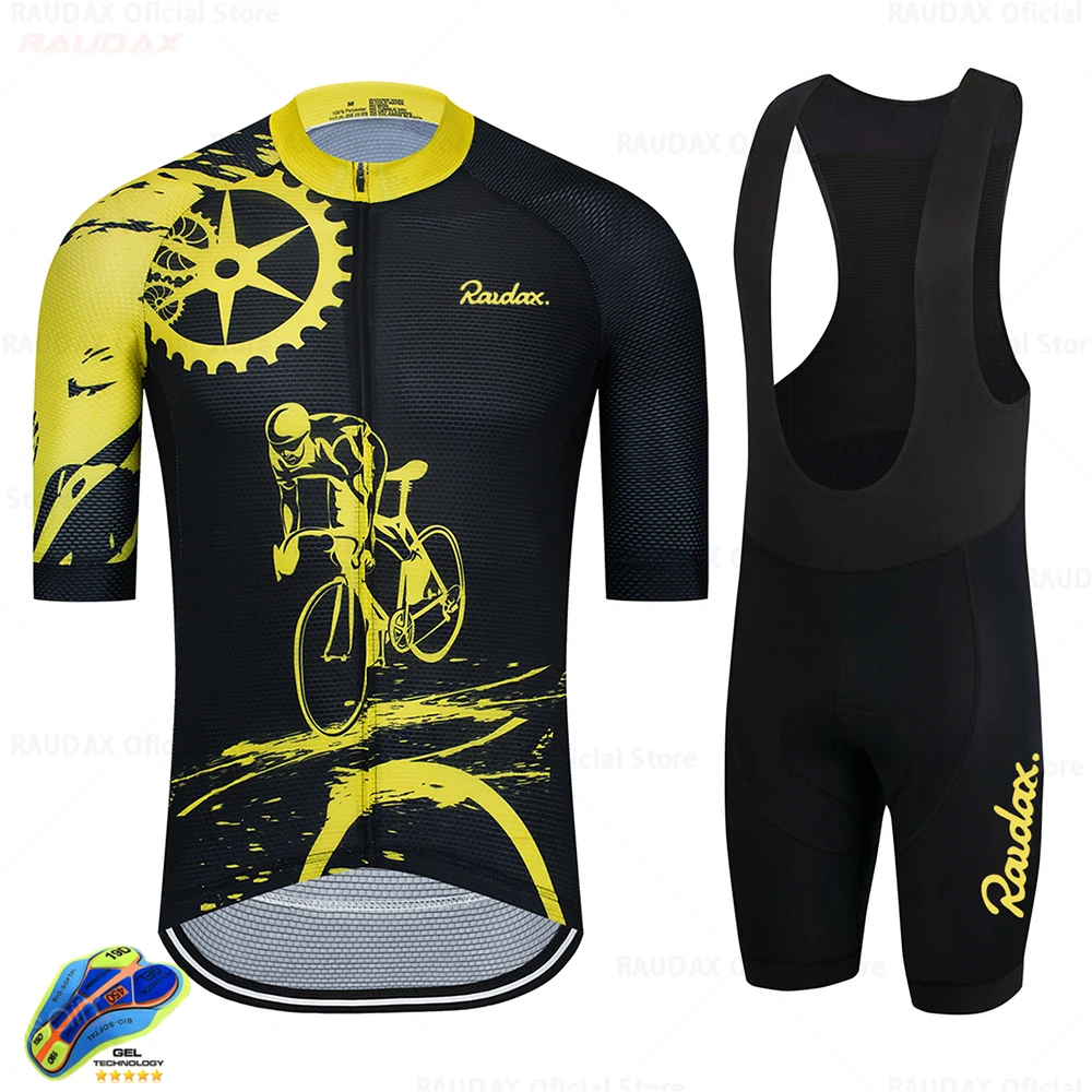 

2021 Cycling Jersey Men Cycling Clothing MTB Bicycle Sports Wears Summer Road Bike New Team Triathlon Ropa Ciclismo Hombre Sets