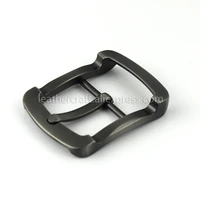 1pcs metal brushed belt buckle men center bar single pin buckle fit for 37 39mm belt leather craft accessory