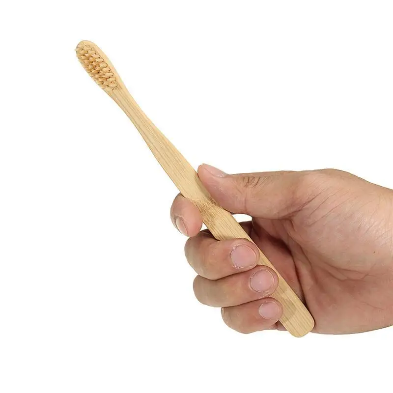 

1PCS Soft Wood Bamboo Toothbrush Fiber Environmentally Tooth Brush Wooden Handle Tooth brush Whitening Adults Care Oral