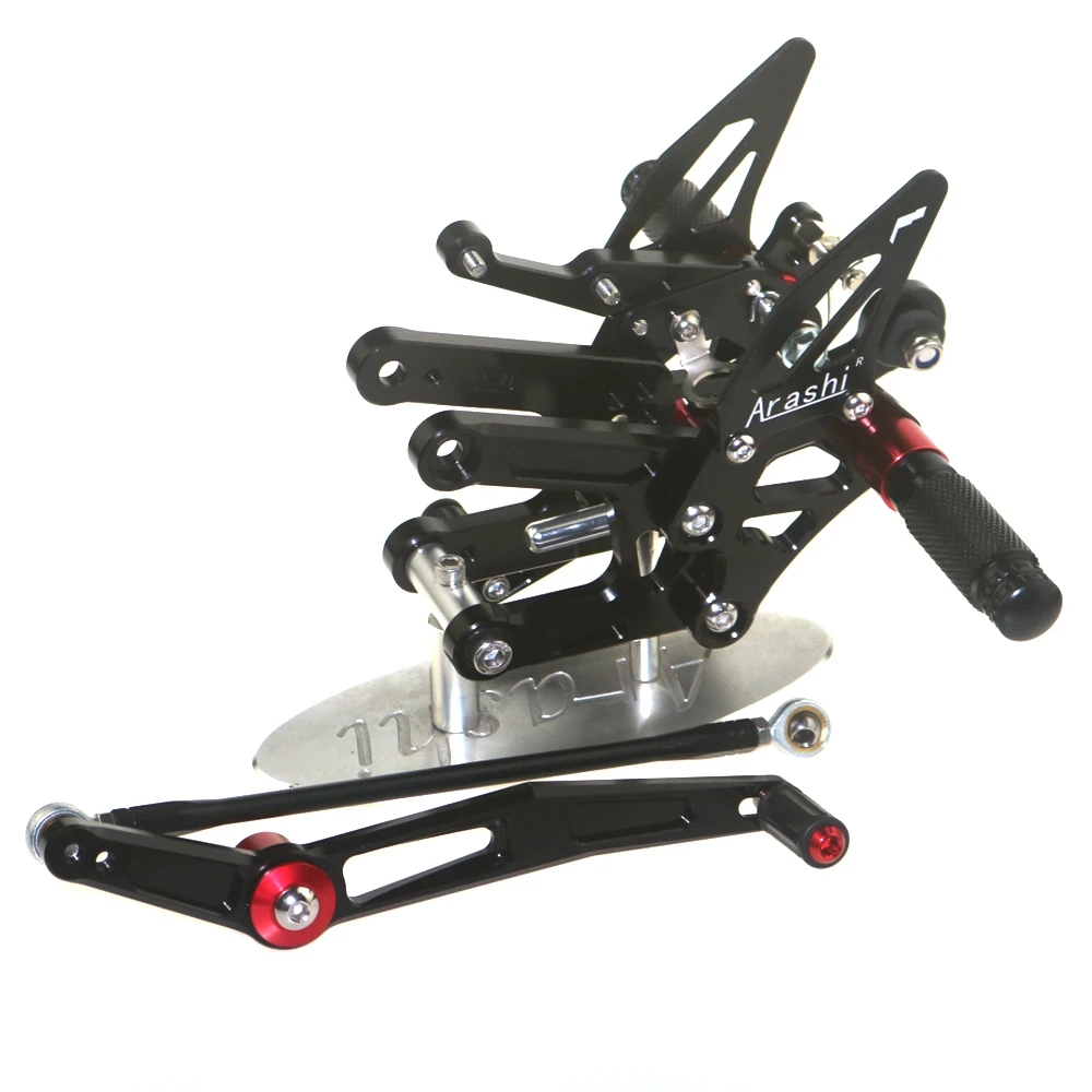 Набор задних и регулируемых ножек с ЧПУ для YAMAHA R6 2006 2007 2008 2009 2010 2011 2012 2013 2014 2015