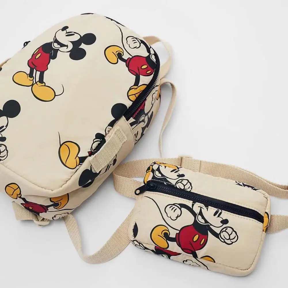 

disney mickey mouse backpack cartoon boy girl school bag