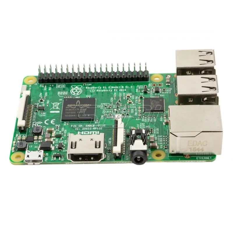 Raspberry Pi 3 Model B стартовый набор с EU/US/UK Мощность + чехол вентилятор охлаждения SD