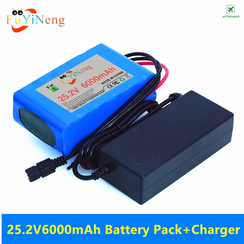 

Аккумуляторная батарея 6Ah6s2p 18650, литиевая батарея 25,2 в, 6000 мАч, для электрического велосипеда, мопеда/электричества/литий-ионного аккумулято...