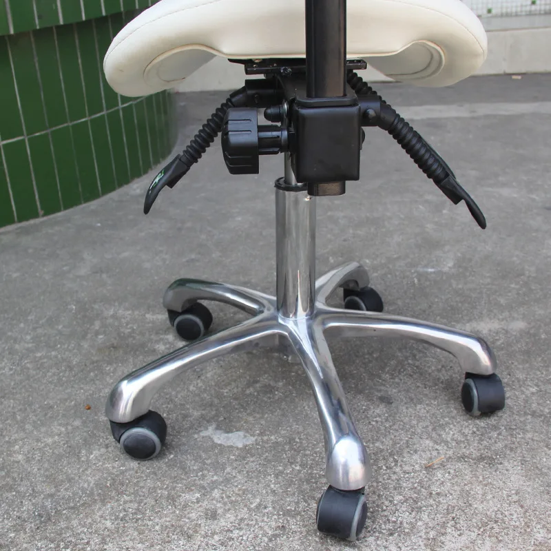 Эргономичное вращающееся Зубное кресло седло стул для доктора регулируемая