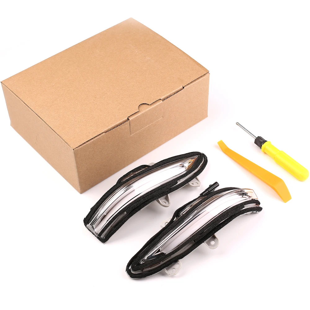 

Side Rear-View Mirror Indicator Light LED Dynamic Turn Signal Blinker For Toyota Crown 2013-2018 S210 4th