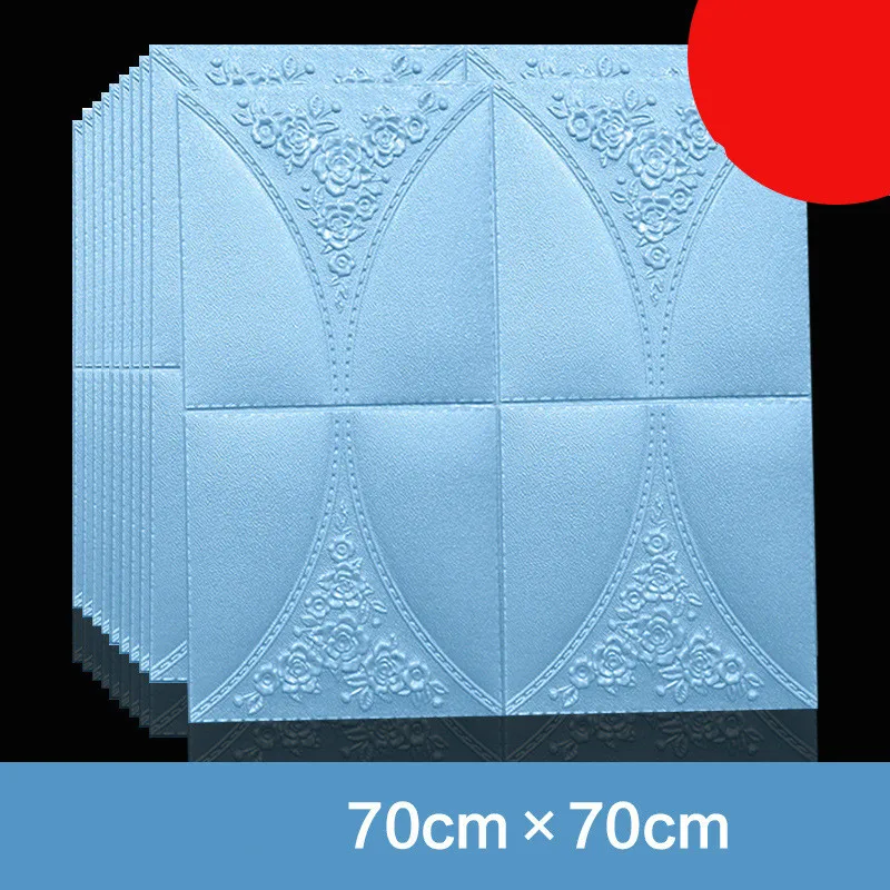 

Wallpaper self-adhesive 3d three-dimensional wall stickers Nordic style living room TV background wall storefront decoration bed