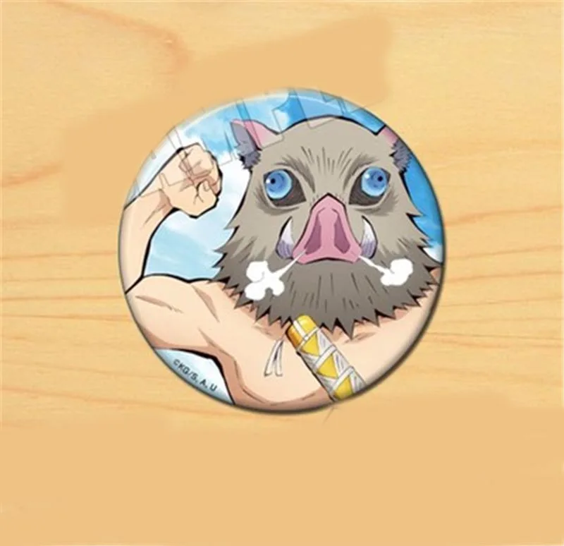 Японские комиксы Demon Slayer: Kimetsu no Yaiba Pin Cos Badge Брошь Коллекция аксессуаров