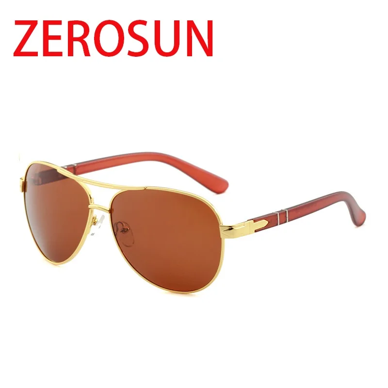 Zerosun поляризационные солнцезащитные очки для мужчин HD Полароид вождения анти