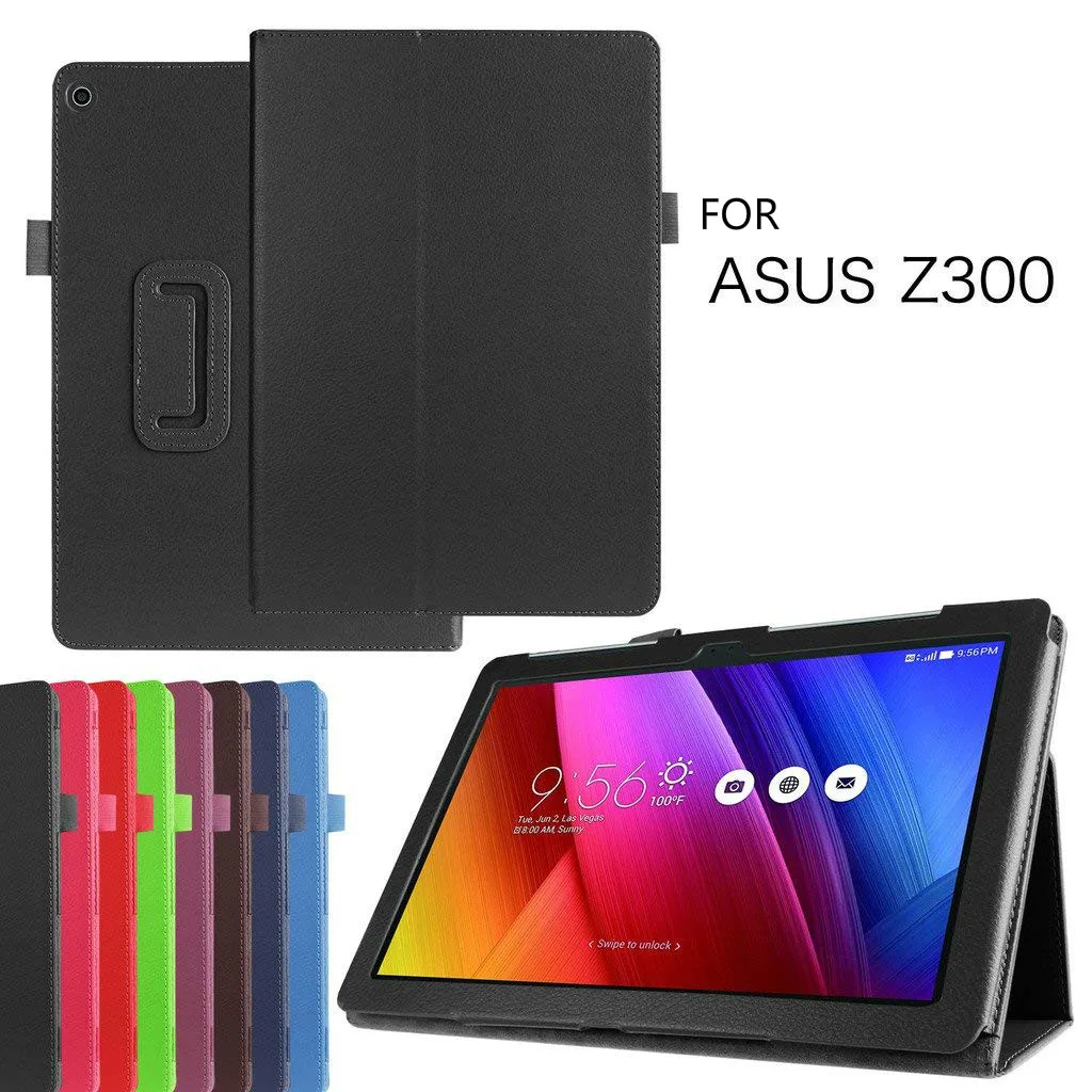 

For Asus ZenPad 10 / Z300 Z300C Z300CL Z300CG Z300M Z301 Z301ML 10.1"Inch Tablet Case Bracket Flip PU Leather Cover Auto Wake Up