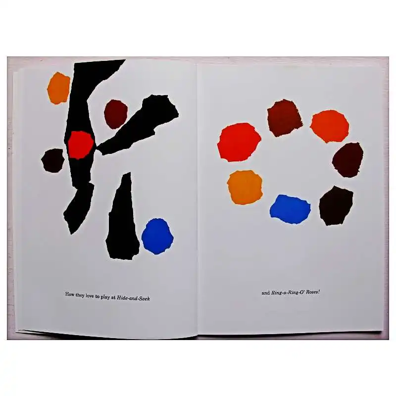 Маленький синий и маленький желтый от Лео лионни обучающая книга с картинками на