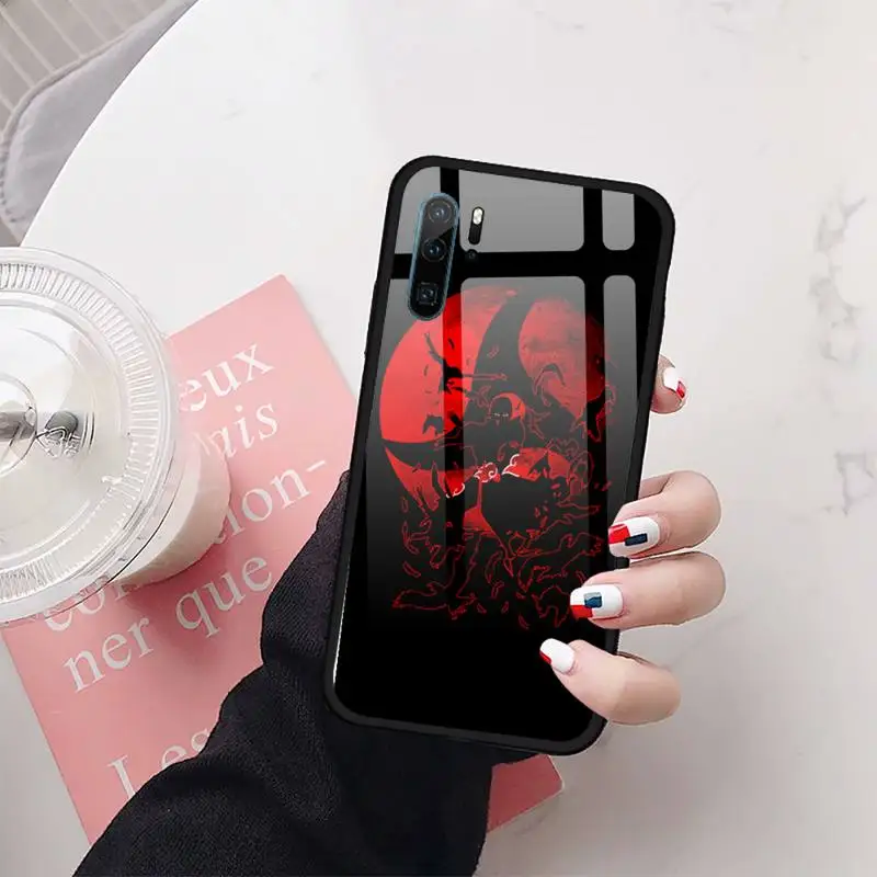 

Anime Naruto Uchiha Itachi Phone Case Tempered glass For Huawei Honor 7A 8X 9 10 v10 P30 20 9 10 Pro Plus Lite mate 10 20 pro