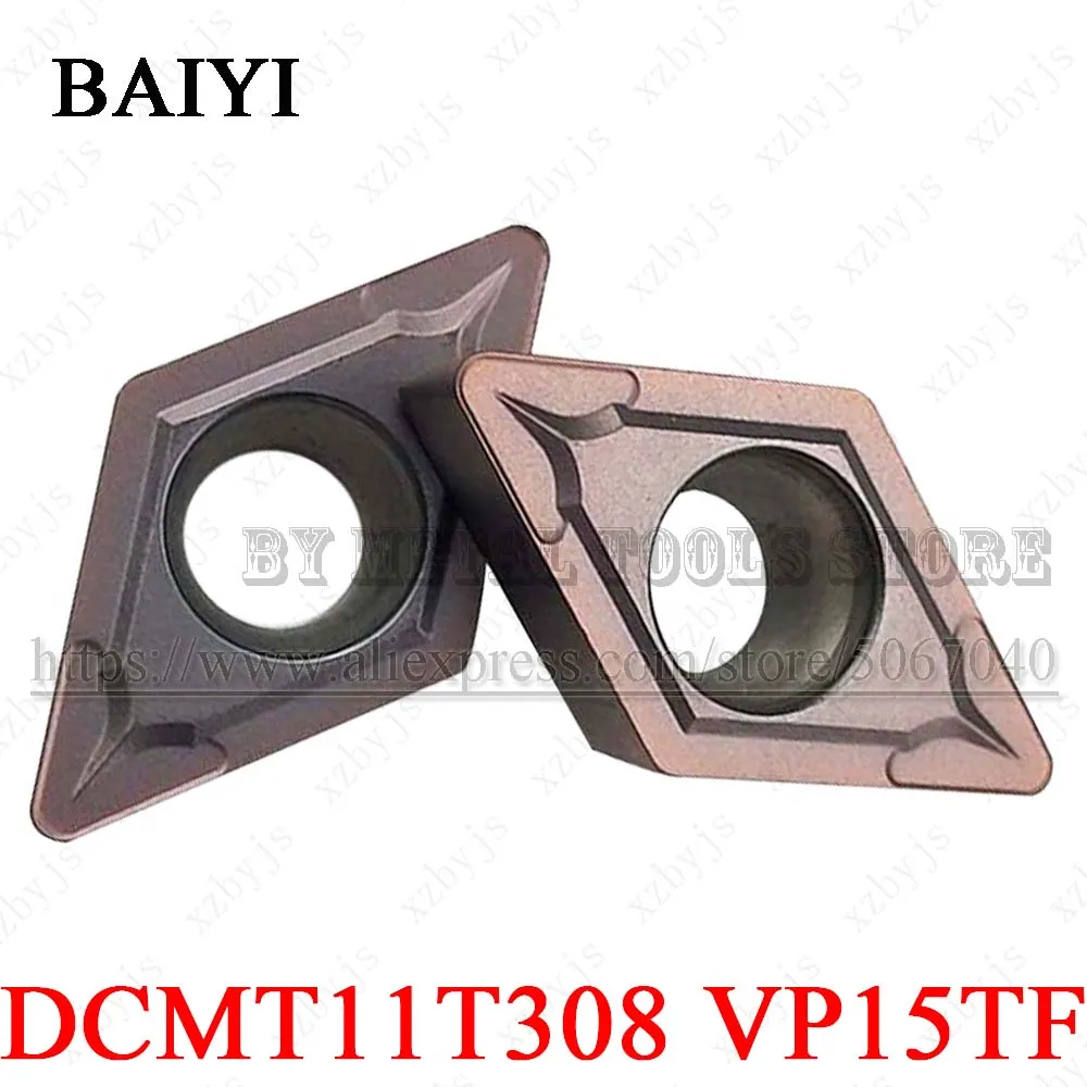 

Твердосплавные пластины DCMT11T308 VP15TF dcmt32.0, токарные инструменты для резки, лезвия токарного станка DCMT 11T308 для нержавеющей стали, 10 шт.