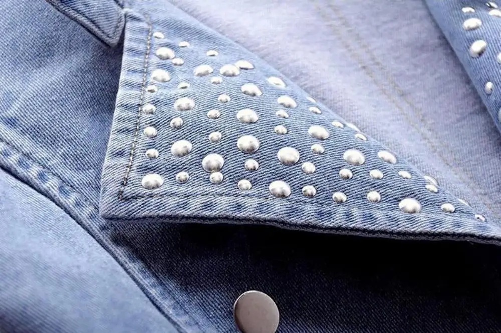 

Plus size 3xl Denim Sleeveless Vest jakcet Women Button Rivets Elastic Waist Slim Jean Waistcoats tops r1455