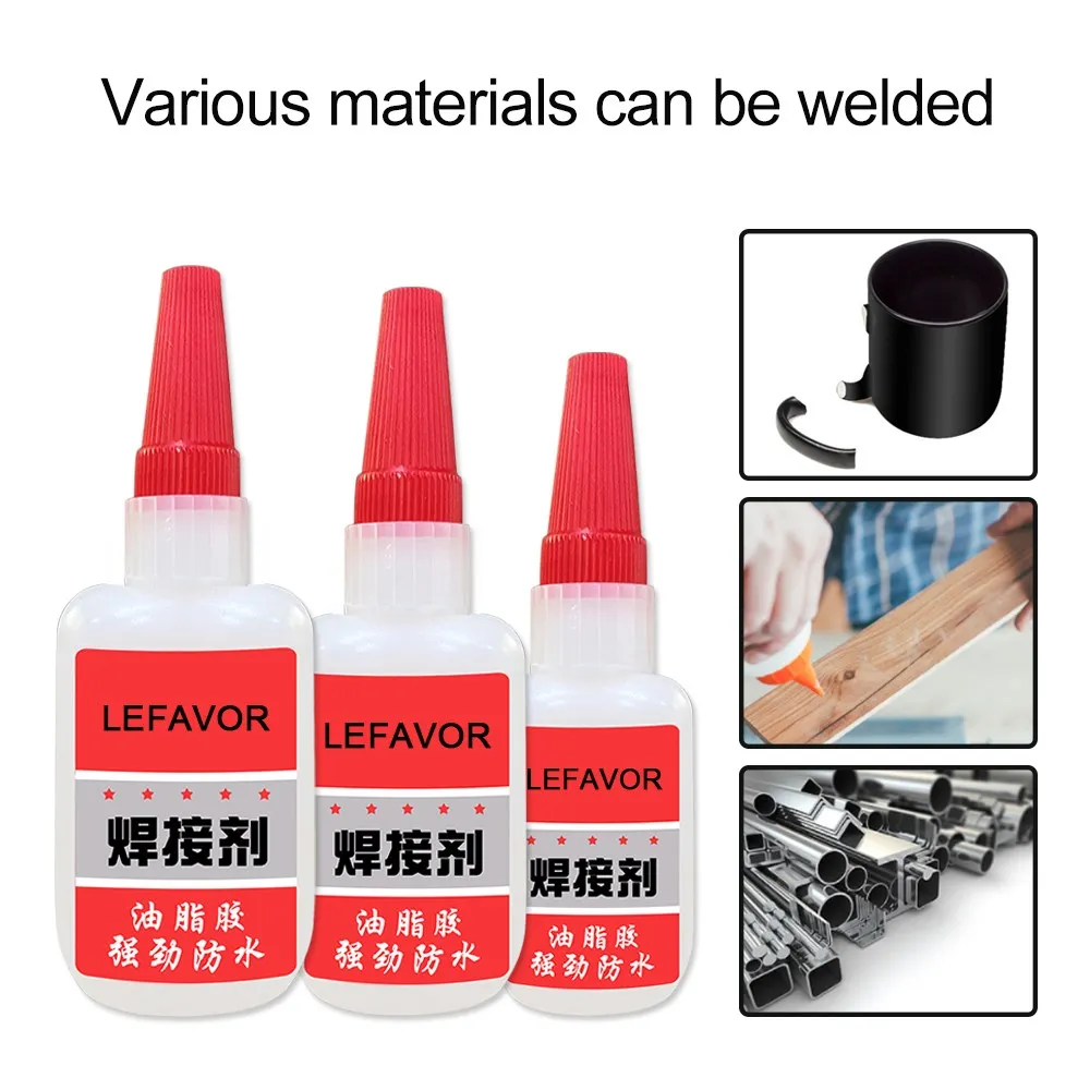 

5PCS 20g/50g Universal Welding Glue for Plastic Wood Metal Rubber Tire Repair Glue Soldering Agent Strong Adhesive Welding Glue