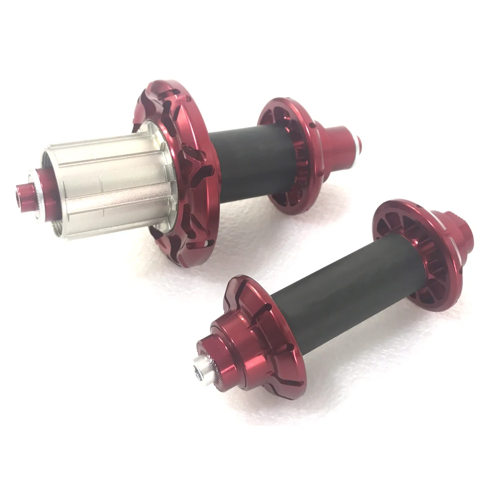 Карбоновые керамические прямые вытяжные втулки Powerway R51 передние 18/20H задние