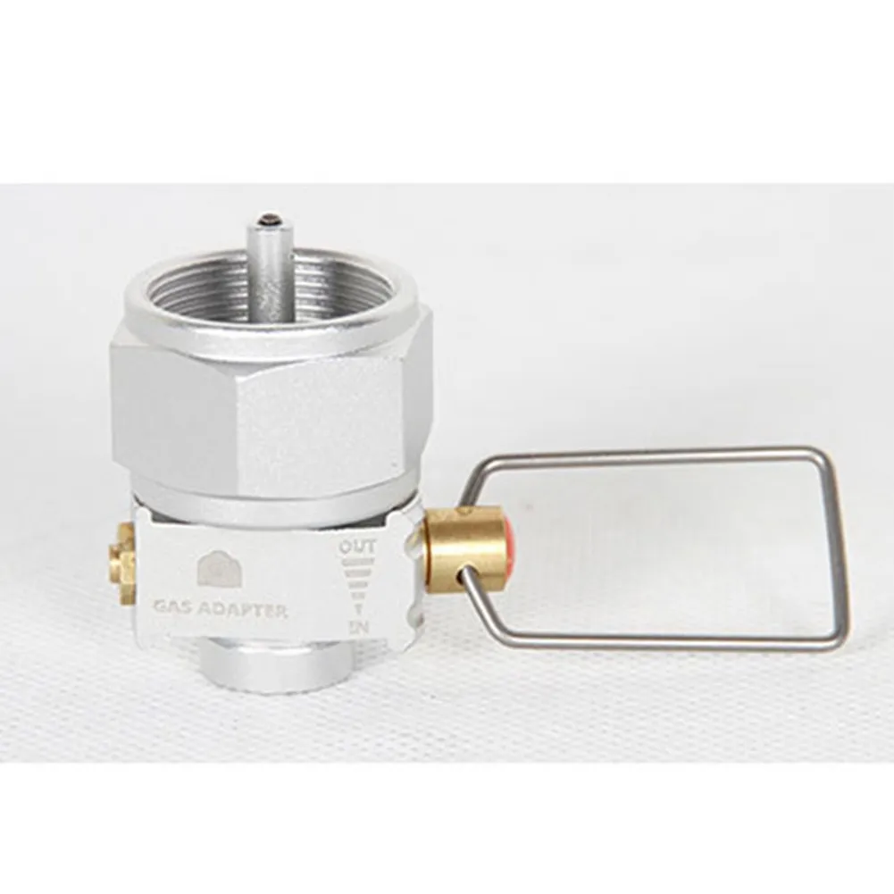 

Camping Stove Burne Gas Refill Adaptor Split TypeFurnace Converter Connector Outdoor Multifunction Tools