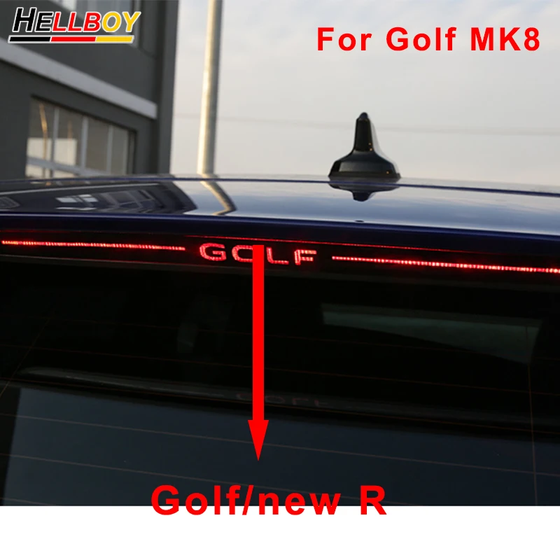 1 шт. для VW Golf 8 MK8 2020 2021 2019 стоп светильник отделка наклейки хвостовой части