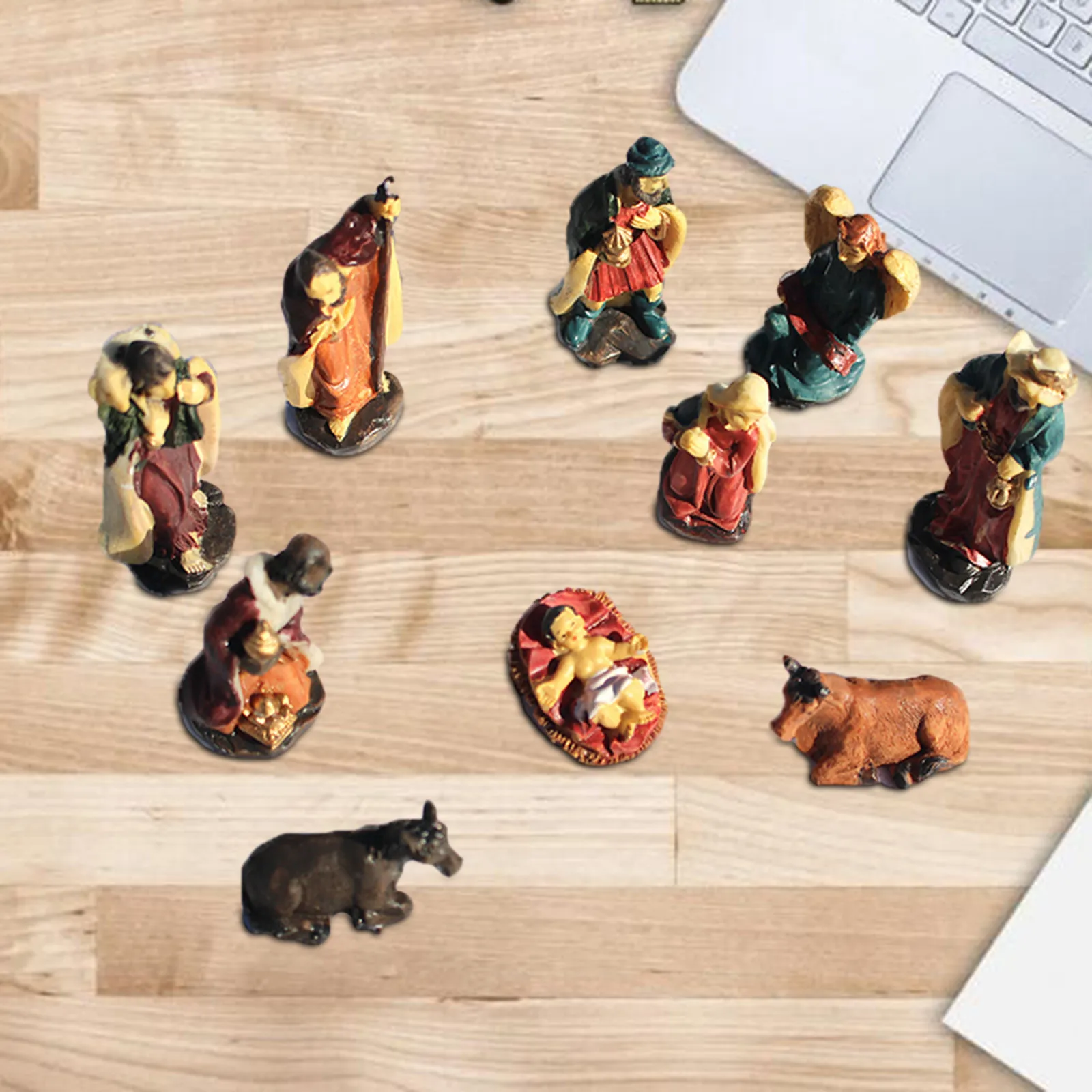 

New Nativity Sets Indoor Resin Crafts Collectable Nacimientos De Navidad Ornament Great Choice For Religion Décor Free Shipping