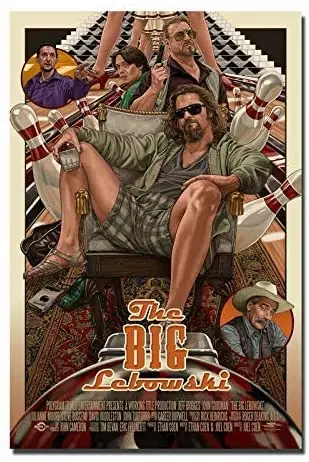 

Жестяной знак из фильма, большие жестяные знаки Lebowski, Необычные жестяные знаки, забавный металлический жестяной знак 8x12 дюймов