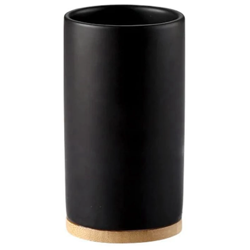 

400Ml Ceramic Toothbrush Tumbler, Bathroom Toothbrush Cup for Toothbrush and Toothpaste, Matte Creative Water Cup