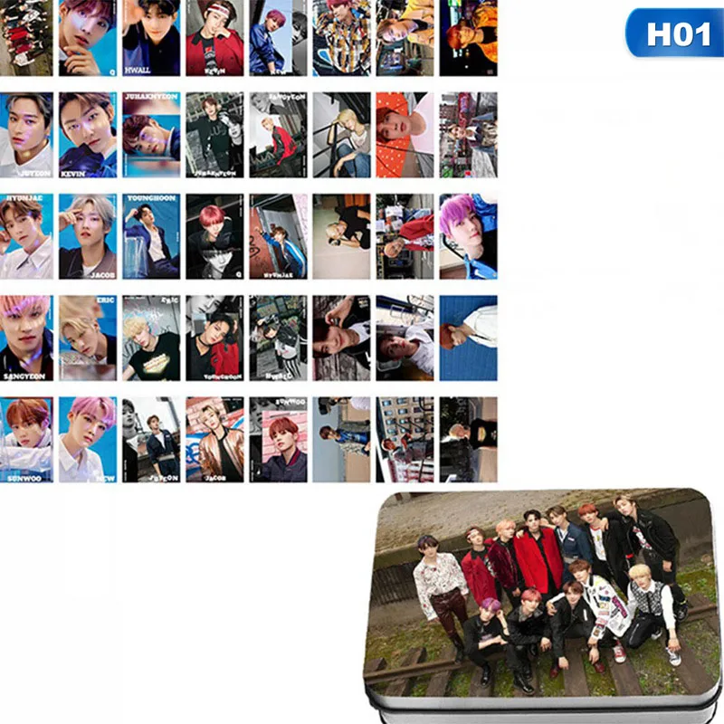 1 40 шт./компл. KpopTHE BOYZ членов личные индивидуальные карты команда ЛОМО карта Фотокарта вентиляторы подарки - Цвет: 1