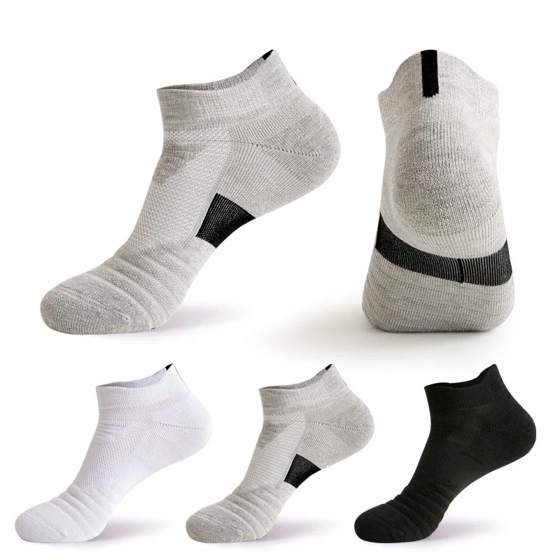 

Professional Sports Socks Men's Thick Non-slip Basketball Sock Short Tube Running Breathable Deodorant Marathon Socks