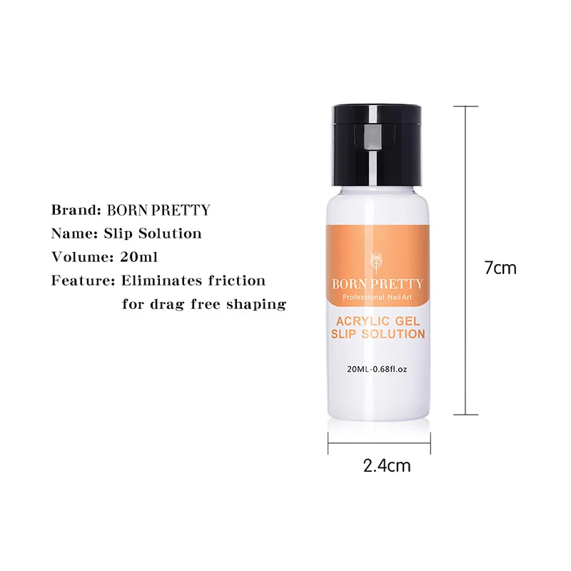BORN PRETTY наращивание гель для ногтей раствор выскальзывания 20 мл жидкость быстрого