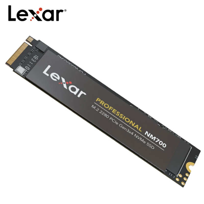 Внутренний твердотельный накопитель Lexar 256 ГБ 512 ТБ SSD NVMe PCIe Gen3x4 NM700 M.2 2280 TLC HDD