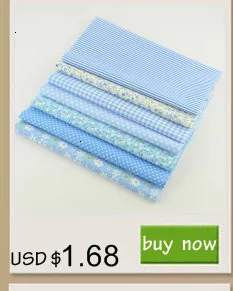 Booksew Telas Mini белый горошек Tissu 7 шт. хлопок стеганая ткань куклы DIY текстиль лоскутное шитье Tecido занавес Stoffen